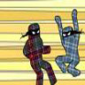 Tiny Plaid Ninjas - 1