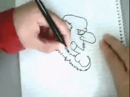 Penis and Pussy drawing